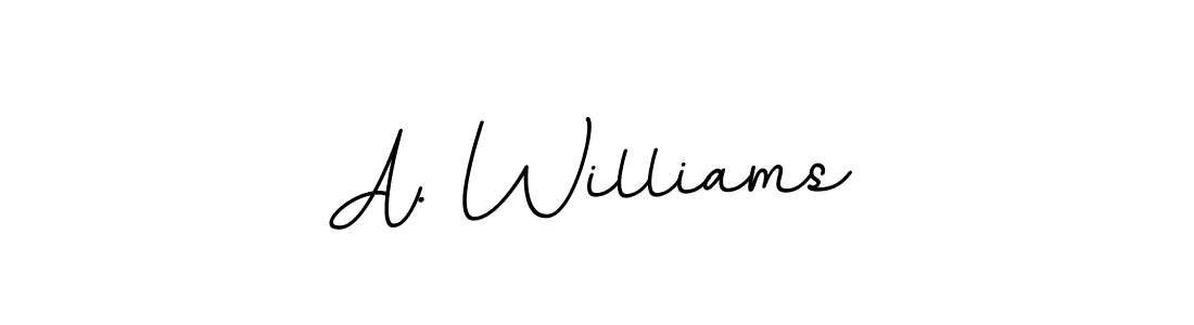 Best and Professional Signature Style for A. Williams. BallpointsItalic-DORy9 Best Signature Style Collection. A. Williams signature style 11 images and pictures png