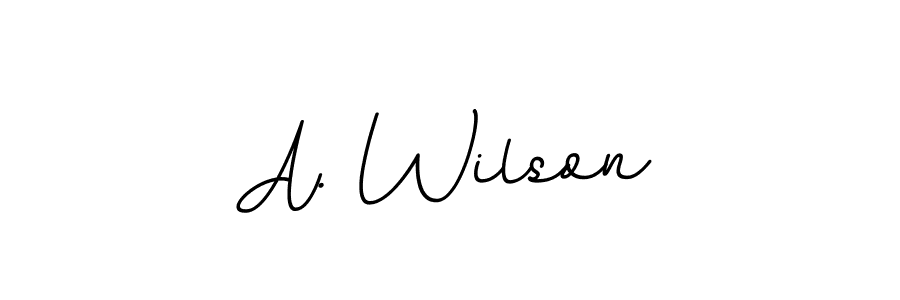 How to make A. Wilson signature? BallpointsItalic-DORy9 is a professional autograph style. Create handwritten signature for A. Wilson name. A. Wilson signature style 11 images and pictures png