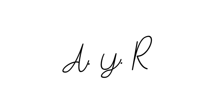 Similarly BallpointsItalic-DORy9 is the best handwritten signature design. Signature creator online .You can use it as an online autograph creator for name A. Y. R. A. Y. R signature style 11 images and pictures png