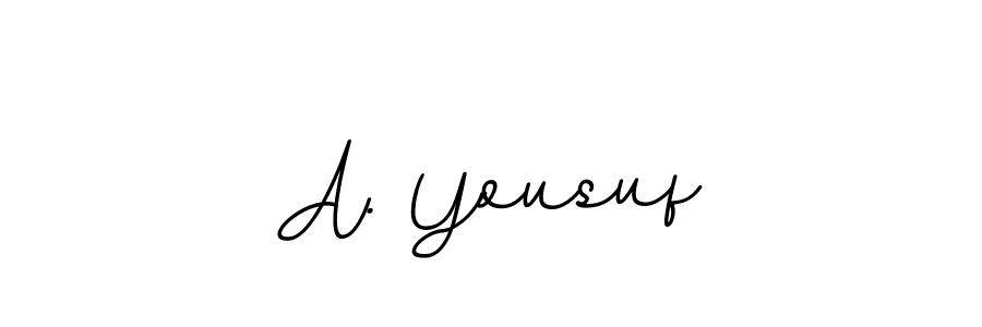 How to make A. Yousuf signature? BallpointsItalic-DORy9 is a professional autograph style. Create handwritten signature for A. Yousuf name. A. Yousuf signature style 11 images and pictures png
