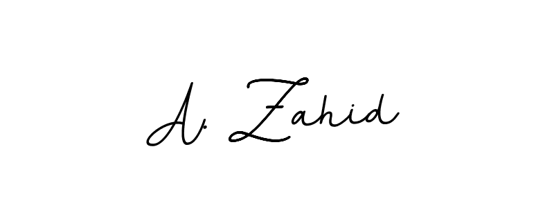 Also You can easily find your signature by using the search form. We will create A. Zahid name handwritten signature images for you free of cost using BallpointsItalic-DORy9 sign style. A. Zahid signature style 11 images and pictures png