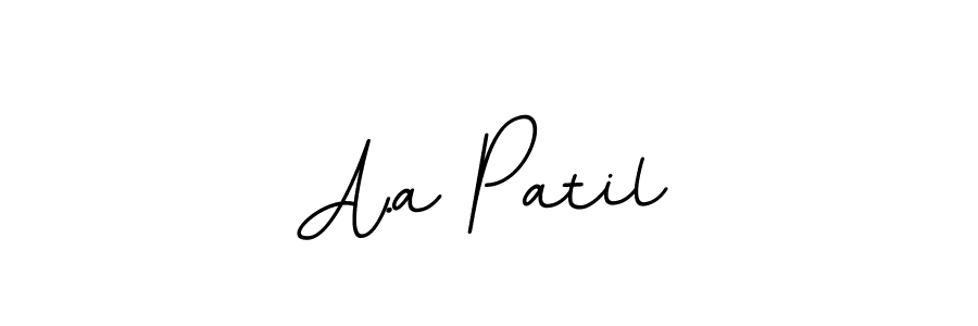 How to make A.a Patil signature? BallpointsItalic-DORy9 is a professional autograph style. Create handwritten signature for A.a Patil name. A.a Patil signature style 11 images and pictures png