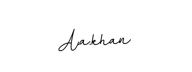 It looks lik you need a new signature style for name A.a.khan. Design unique handwritten (BallpointsItalic-DORy9) signature with our free signature maker in just a few clicks. A.a.khan signature style 11 images and pictures png