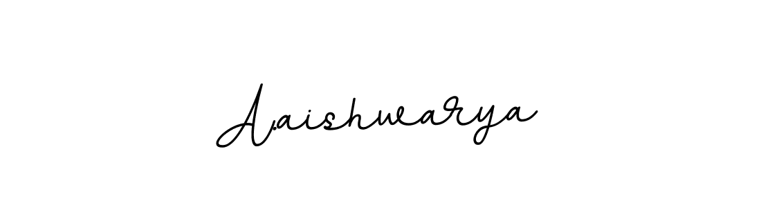 Also we have A.aishwarya name is the best signature style. Create professional handwritten signature collection using BallpointsItalic-DORy9 autograph style. A.aishwarya signature style 11 images and pictures png