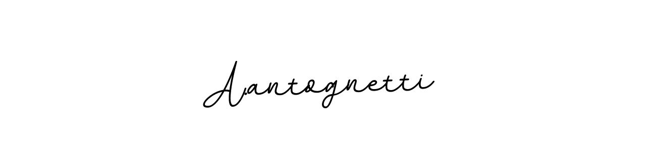 How to Draw A.antognetti  signature style? BallpointsItalic-DORy9 is a latest design signature styles for name A.antognetti . A.antognetti  signature style 11 images and pictures png