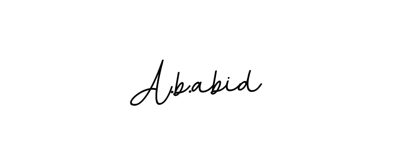 Best and Professional Signature Style for A.b.abid. BallpointsItalic-DORy9 Best Signature Style Collection. A.b.abid signature style 11 images and pictures png