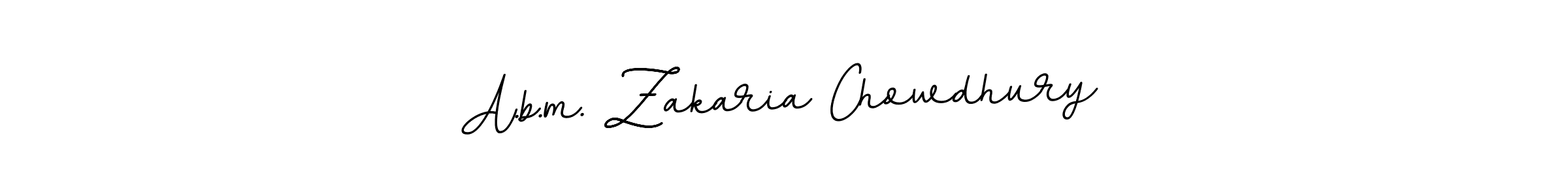 How to make A.b.m. Zakaria Chowdhury signature? BallpointsItalic-DORy9 is a professional autograph style. Create handwritten signature for A.b.m. Zakaria Chowdhury name. A.b.m. Zakaria Chowdhury signature style 11 images and pictures png