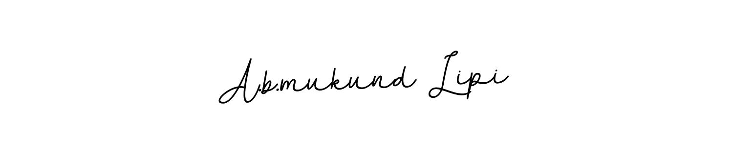 It looks lik you need a new signature style for name A.b.mukund Lipi. Design unique handwritten (BallpointsItalic-DORy9) signature with our free signature maker in just a few clicks. A.b.mukund Lipi signature style 11 images and pictures png