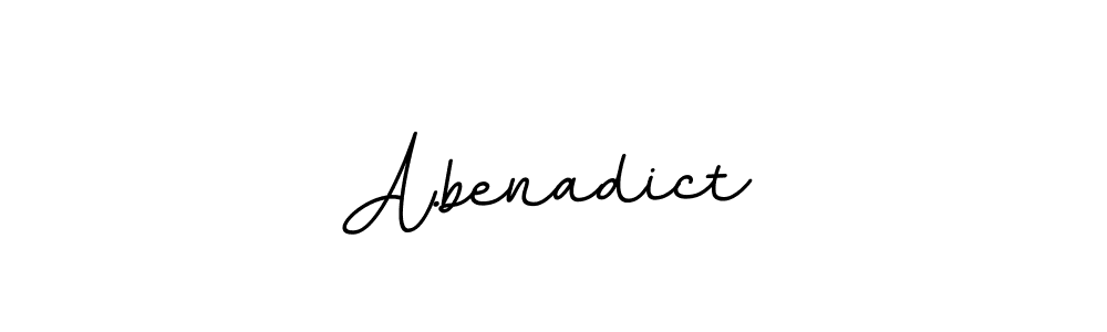 if you are searching for the best signature style for your name A.benadict. so please give up your signature search. here we have designed multiple signature styles  using BallpointsItalic-DORy9. A.benadict signature style 11 images and pictures png