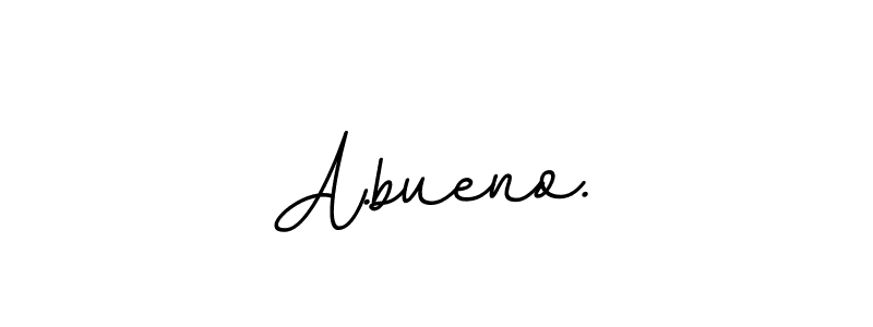 Design your own signature with our free online signature maker. With this signature software, you can create a handwritten (BallpointsItalic-DORy9) signature for name A.bueno.. A.bueno. signature style 11 images and pictures png