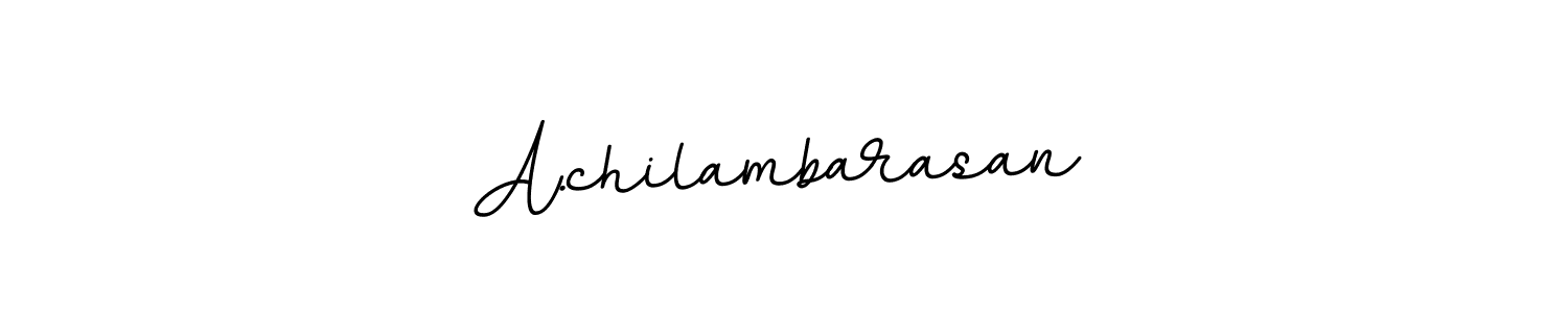 Create a beautiful signature design for name A.chilambarasan. With this signature (BallpointsItalic-DORy9) fonts, you can make a handwritten signature for free. A.chilambarasan signature style 11 images and pictures png