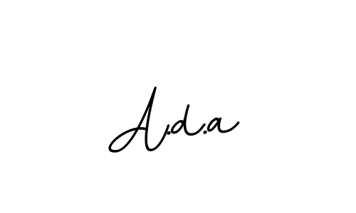 You can use this online signature creator to create a handwritten signature for the name A.d.a. This is the best online autograph maker. A.d.a signature style 11 images and pictures png