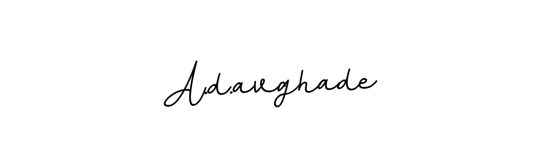 Use a signature maker to create a handwritten signature online. With this signature software, you can design (BallpointsItalic-DORy9) your own signature for name A.d.avghade. A.d.avghade signature style 11 images and pictures png