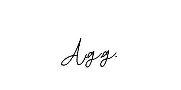 You should practise on your own different ways (BallpointsItalic-DORy9) to write your name (A.g.g.) in signature. don't let someone else do it for you. A.g.g. signature style 11 images and pictures png