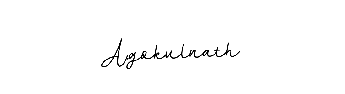 Also You can easily find your signature by using the search form. We will create A.gokulnath name handwritten signature images for you free of cost using BallpointsItalic-DORy9 sign style. A.gokulnath signature style 11 images and pictures png