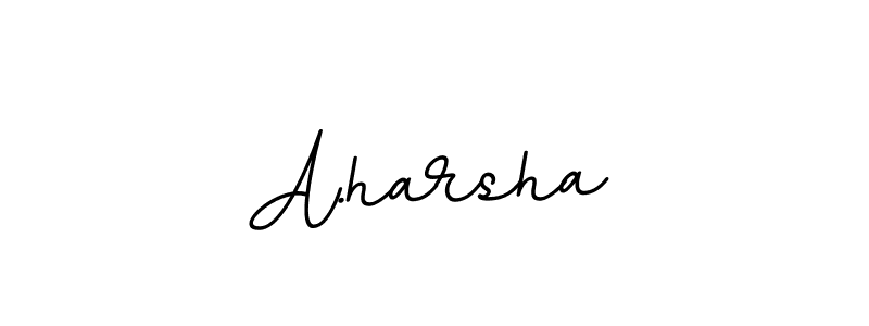 Make a beautiful signature design for name A.harsha. Use this online signature maker to create a handwritten signature for free. A.harsha signature style 11 images and pictures png