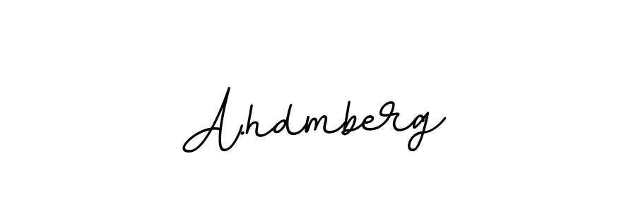 Make a beautiful signature design for name A.hdmberg. Use this online signature maker to create a handwritten signature for free. A.hdmberg signature style 11 images and pictures png