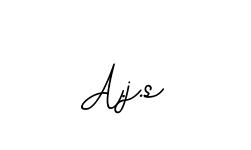 Similarly BallpointsItalic-DORy9 is the best handwritten signature design. Signature creator online .You can use it as an online autograph creator for name A.j.s. A.j.s signature style 11 images and pictures png