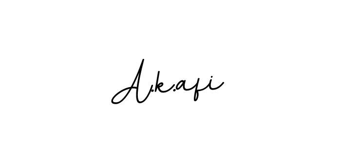 How to make A.k.afi name signature. Use BallpointsItalic-DORy9 style for creating short signs online. This is the latest handwritten sign. A.k.afi signature style 11 images and pictures png