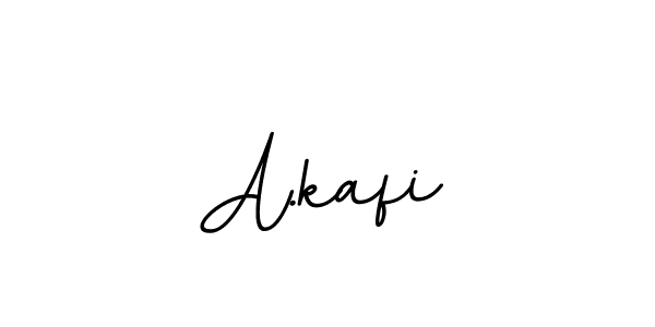 Use a signature maker to create a handwritten signature online. With this signature software, you can design (BallpointsItalic-DORy9) your own signature for name A.kafi. A.kafi signature style 11 images and pictures png