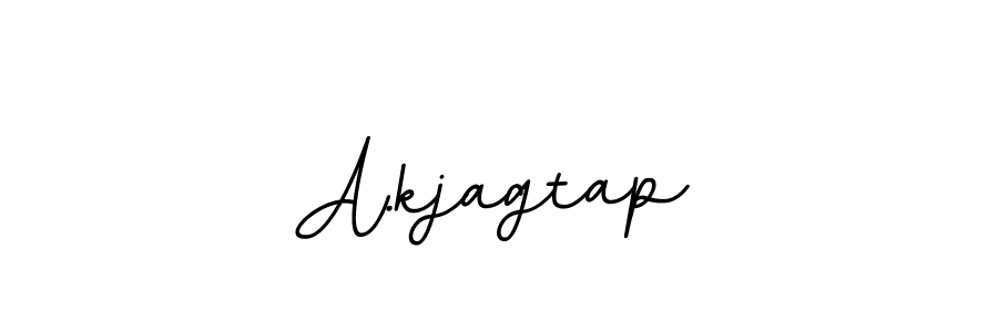 How to make A.kjagtap signature? BallpointsItalic-DORy9 is a professional autograph style. Create handwritten signature for A.kjagtap name. A.kjagtap signature style 11 images and pictures png