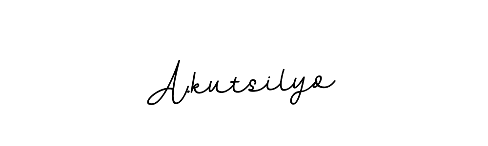 Check out images of Autograph of A.kutsilyo name. Actor A.kutsilyo Signature Style. BallpointsItalic-DORy9 is a professional sign style online. A.kutsilyo signature style 11 images and pictures png