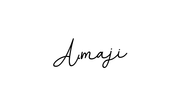 A.maji stylish signature style. Best Handwritten Sign (BallpointsItalic-DORy9) for my name. Handwritten Signature Collection Ideas for my name A.maji. A.maji signature style 11 images and pictures png