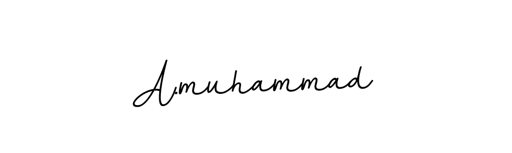 How to Draw A.muhammad signature style? BallpointsItalic-DORy9 is a latest design signature styles for name A.muhammad. A.muhammad signature style 11 images and pictures png