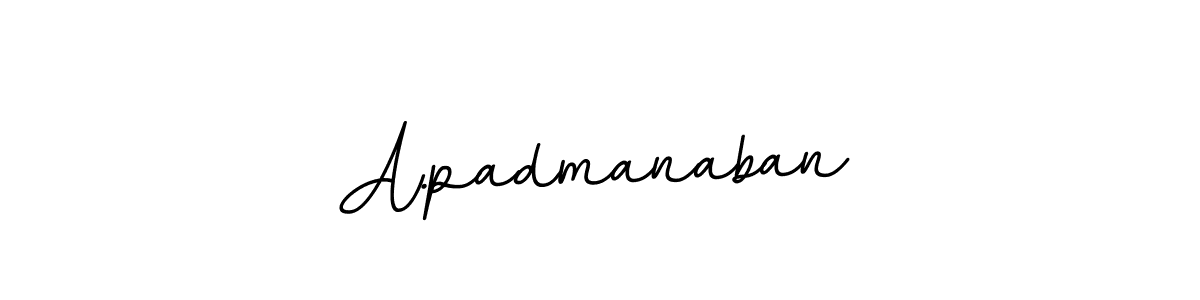 It looks lik you need a new signature style for name A.padmanaban. Design unique handwritten (BallpointsItalic-DORy9) signature with our free signature maker in just a few clicks. A.padmanaban signature style 11 images and pictures png