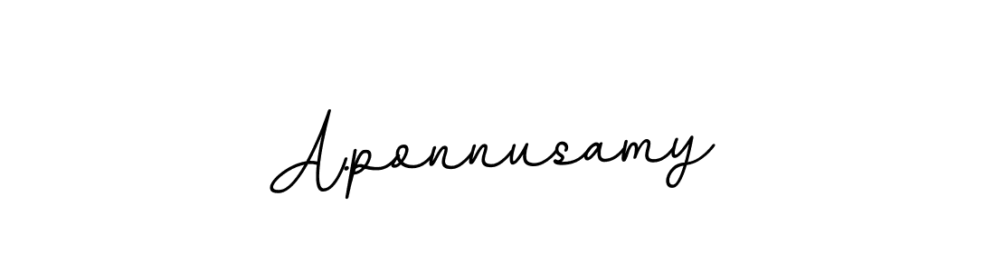 Similarly BallpointsItalic-DORy9 is the best handwritten signature design. Signature creator online .You can use it as an online autograph creator for name A.ponnusamy. A.ponnusamy signature style 11 images and pictures png