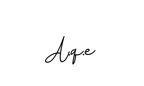 Also we have A.q.e name is the best signature style. Create professional handwritten signature collection using BallpointsItalic-DORy9 autograph style. A.q.e signature style 11 images and pictures png