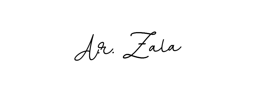 This is the best signature style for the A.r. Zala name. Also you like these signature font (BallpointsItalic-DORy9). Mix name signature. A.r. Zala signature style 11 images and pictures png