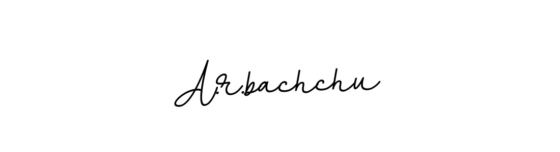 How to make A.r.bachchu signature? BallpointsItalic-DORy9 is a professional autograph style. Create handwritten signature for A.r.bachchu name. A.r.bachchu signature style 11 images and pictures png