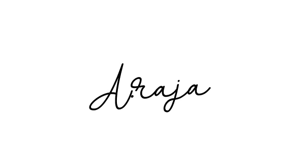 This is the best signature style for the A.raja name. Also you like these signature font (BallpointsItalic-DORy9). Mix name signature. A.raja signature style 11 images and pictures png