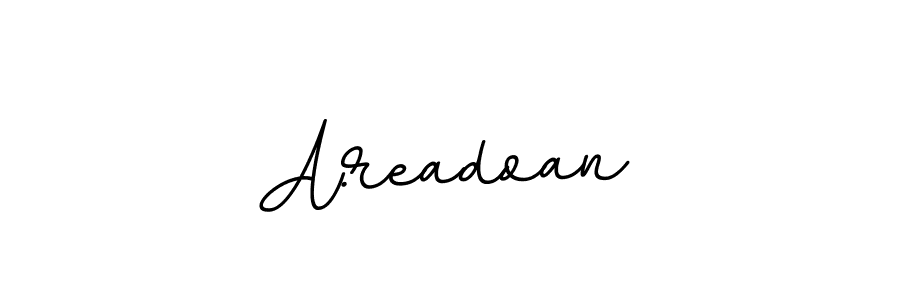 How to make A.readoan signature? BallpointsItalic-DORy9 is a professional autograph style. Create handwritten signature for A.readoan name. A.readoan signature style 11 images and pictures png