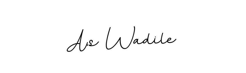 Make a beautiful signature design for name A.s Wadile. Use this online signature maker to create a handwritten signature for free. A.s Wadile signature style 11 images and pictures png