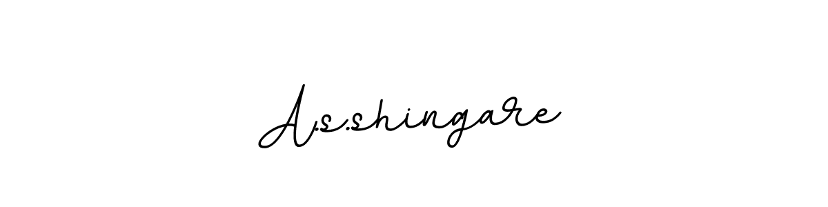 You should practise on your own different ways (BallpointsItalic-DORy9) to write your name (A.s.shingare) in signature. don't let someone else do it for you. A.s.shingare signature style 11 images and pictures png