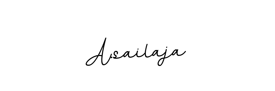 How to make A.sailaja signature? BallpointsItalic-DORy9 is a professional autograph style. Create handwritten signature for A.sailaja name. A.sailaja signature style 11 images and pictures png