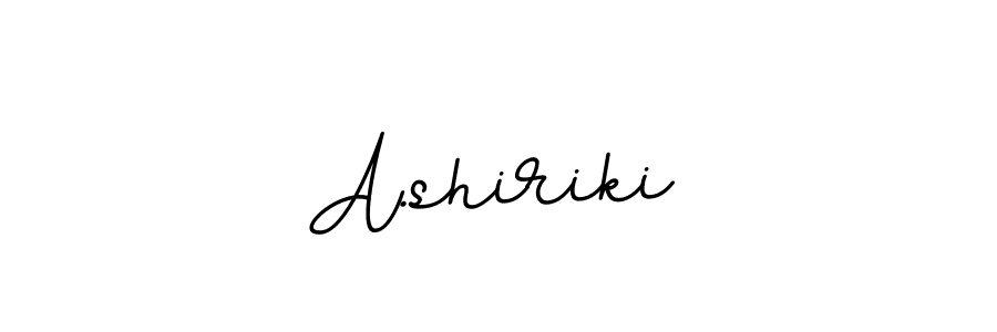 Also we have A.shiriki name is the best signature style. Create professional handwritten signature collection using BallpointsItalic-DORy9 autograph style. A.shiriki signature style 11 images and pictures png