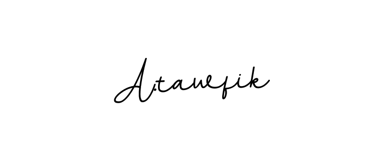 How to make A.tawfik signature? BallpointsItalic-DORy9 is a professional autograph style. Create handwritten signature for A.tawfik name. A.tawfik signature style 11 images and pictures png