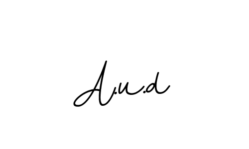 You can use this online signature creator to create a handwritten signature for the name A.u.d. This is the best online autograph maker. A.u.d signature style 11 images and pictures png