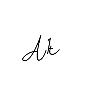 Use a signature maker to create a handwritten signature online. With this signature software, you can design (BallpointsItalic-DORy9) your own signature for name A1t. A1t signature style 11 images and pictures png