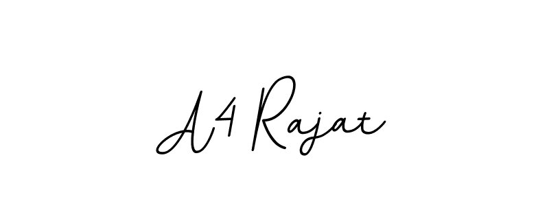 This is the best signature style for the A4 Rajat name. Also you like these signature font (BallpointsItalic-DORy9). Mix name signature. A4 Rajat signature style 11 images and pictures png