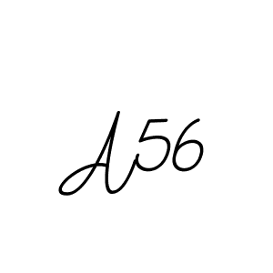 Also we have A56 name is the best signature style. Create professional handwritten signature collection using BallpointsItalic-DORy9 autograph style. A56 signature style 11 images and pictures png