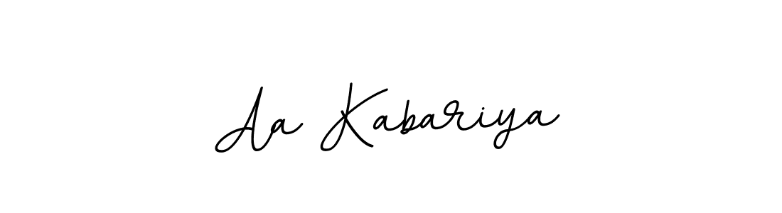This is the best signature style for the Aa Kabariya name. Also you like these signature font (BallpointsItalic-DORy9). Mix name signature. Aa Kabariya signature style 11 images and pictures png
