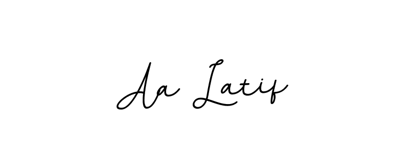 Aa Latif stylish signature style. Best Handwritten Sign (BallpointsItalic-DORy9) for my name. Handwritten Signature Collection Ideas for my name Aa Latif. Aa Latif signature style 11 images and pictures png