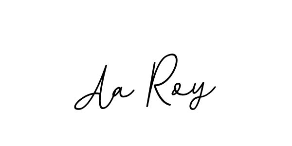Use a signature maker to create a handwritten signature online. With this signature software, you can design (BallpointsItalic-DORy9) your own signature for name Aa Roy. Aa Roy signature style 11 images and pictures png