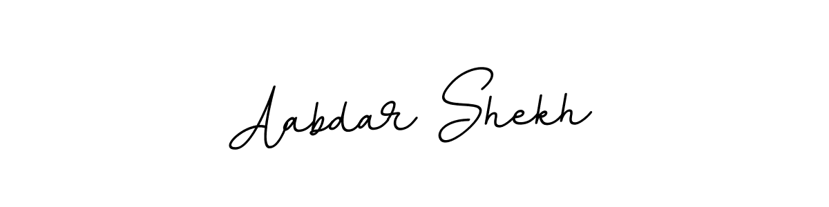 Use a signature maker to create a handwritten signature online. With this signature software, you can design (BallpointsItalic-DORy9) your own signature for name Aabdar Shekh. Aabdar Shekh signature style 11 images and pictures png