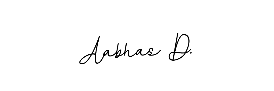 Also You can easily find your signature by using the search form. We will create Aabhas D. name handwritten signature images for you free of cost using BallpointsItalic-DORy9 sign style. Aabhas D. signature style 11 images and pictures png