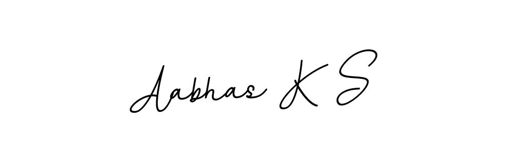 Make a beautiful signature design for name Aabhas K S. Use this online signature maker to create a handwritten signature for free. Aabhas K S signature style 11 images and pictures png